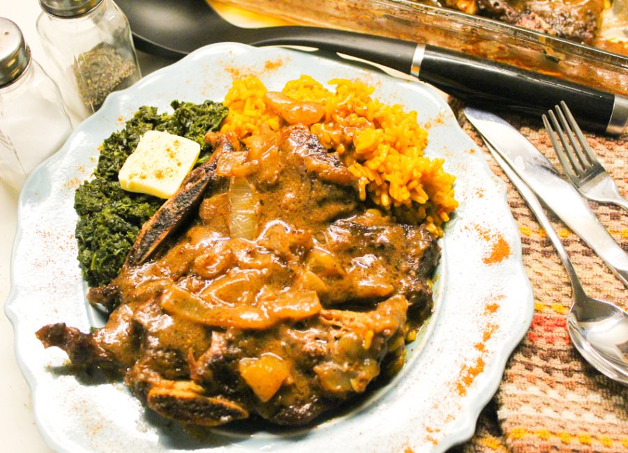 Smothered Beef Short Ribs