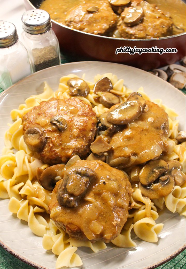 Smothered Turkey Burgers With Savory Mushroom Onion Gravy 7 Smothered Turkey Burgers Recipe