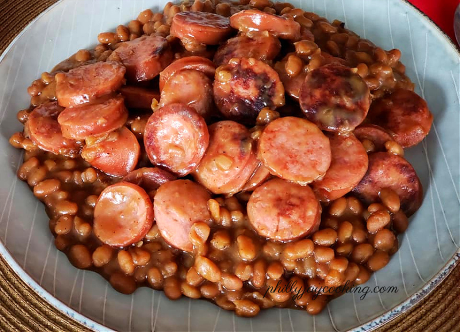 baked beans sausage 5 1