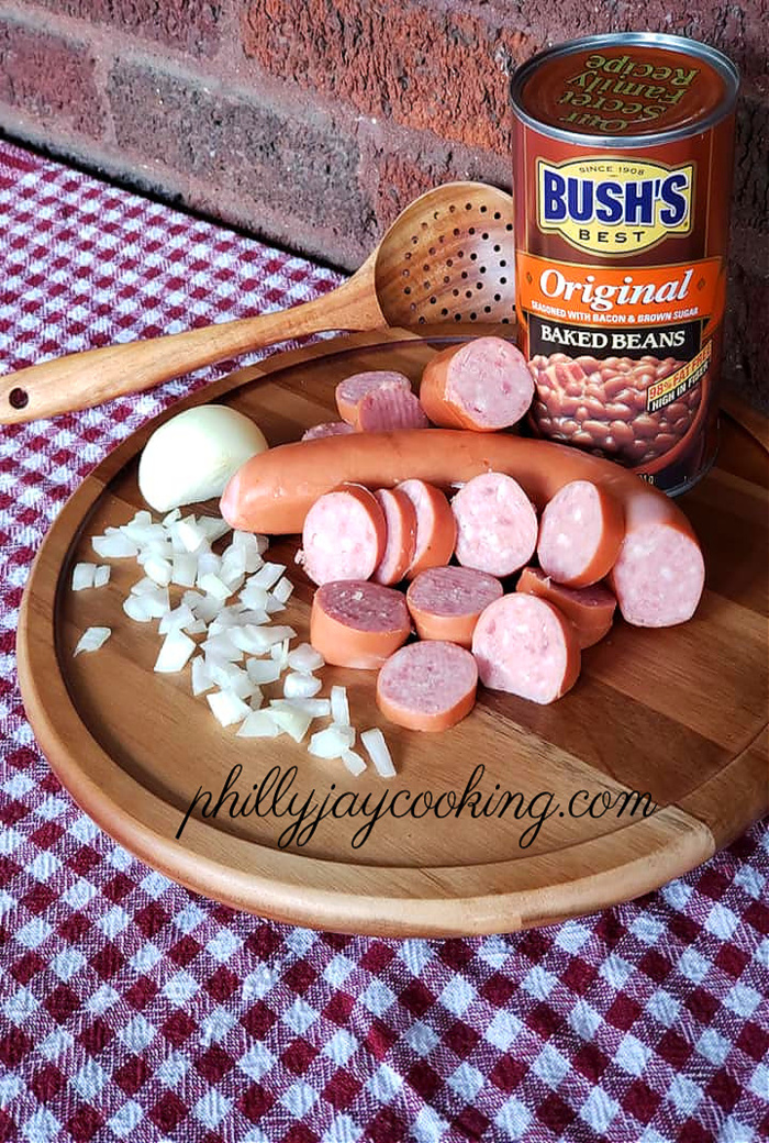 Baked Beans With Kielbasa