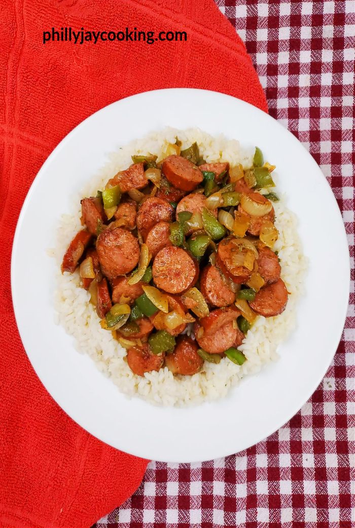 Polska Kielbasa With Rice