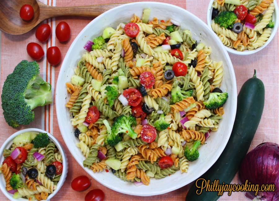 Italian Dressing Pasta Salad