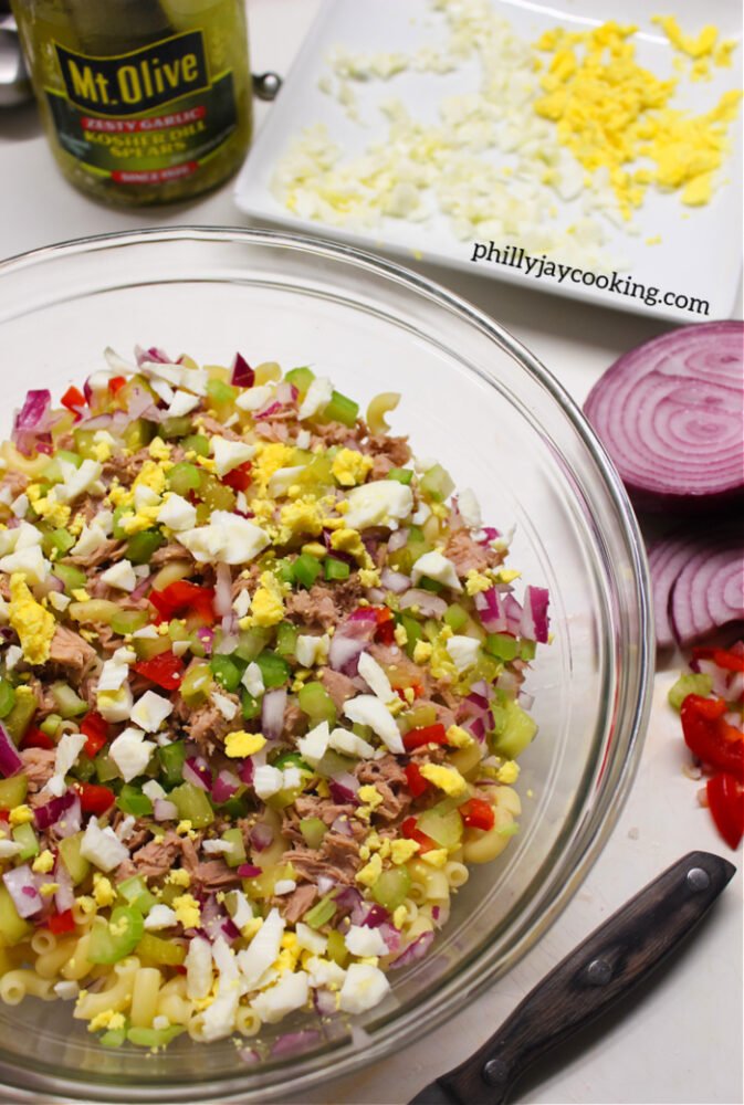 Delicious Tuna Macaroni Salad Philly Jay Cooking
