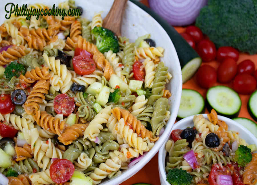 Supreme Pasta Salad - Love to be in the Kitchen