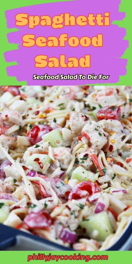 Spaghetti Seafood Salad
