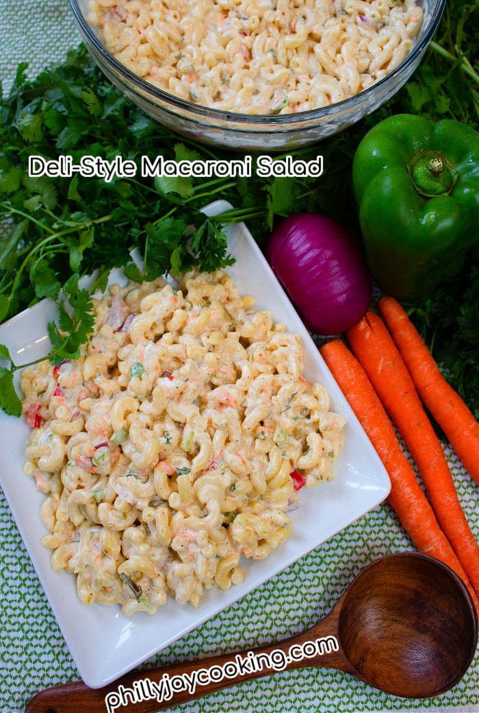 The BEST Macaroni Salad Recipe Ever (With Video) - Philly Jay Cooking