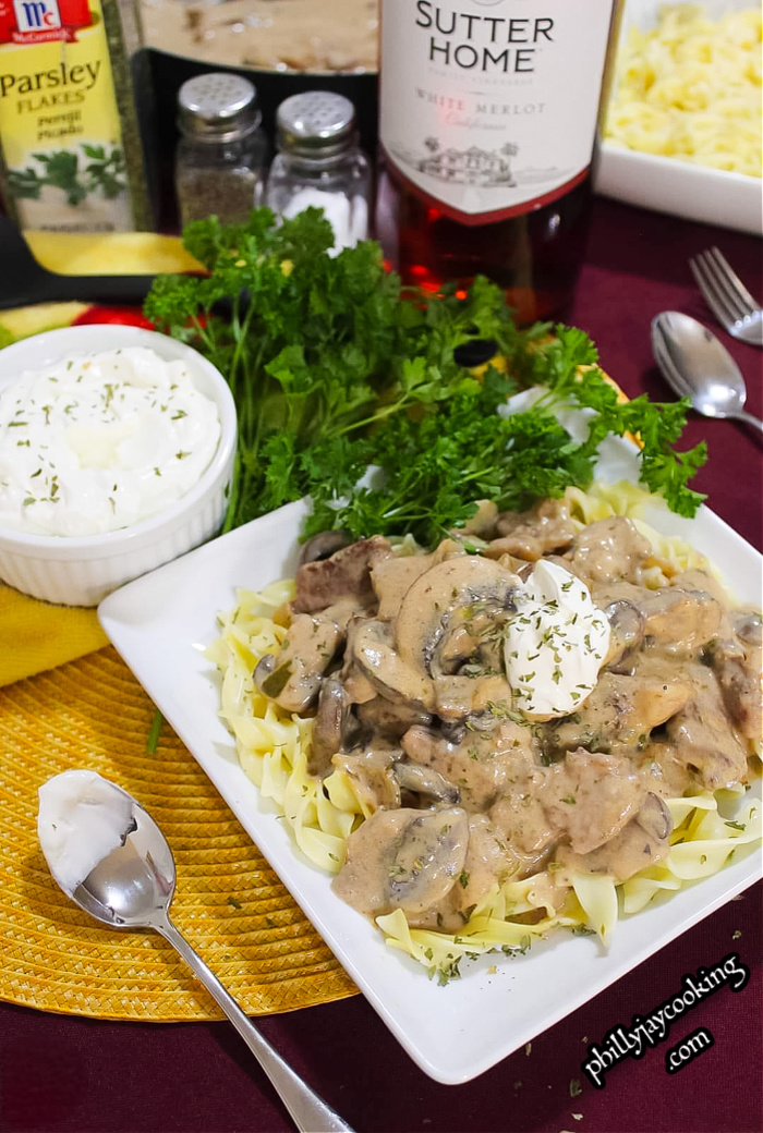 Creamy Beef Stroganoff Recipe