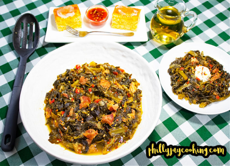 Soul Food Collard Greens Recipe - Philly Jay Cooking