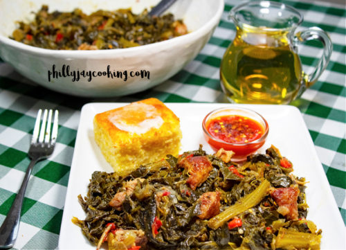 Soul Food Collard Greens Recipe - Philly Jay Cooking