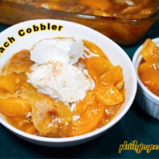 World’s BEST Peach Cobbler (Homemade Moist Flaky Pie Crust)