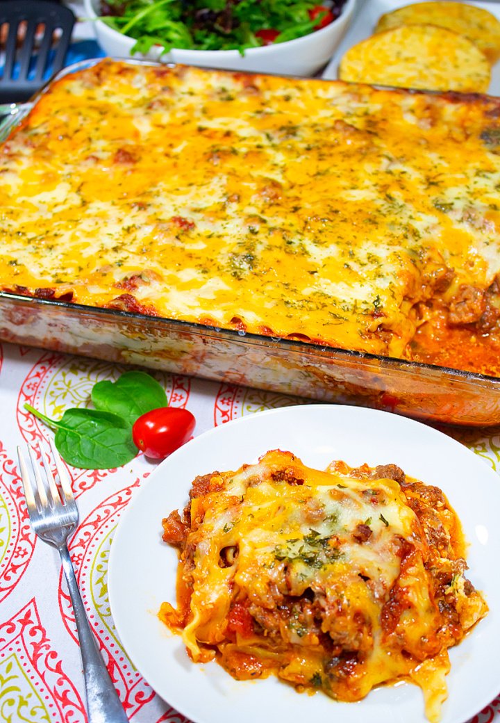 Worlds Best Lasagna Recipe (Made Easy)