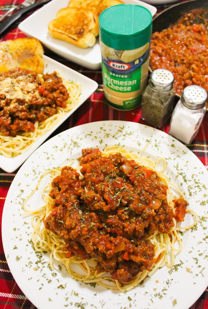 Spaghetti and Meat Sauce Recipe