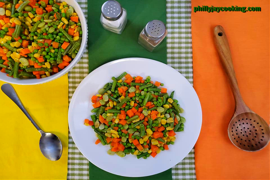 Frozen Mixed Vegetables Recipe – Philly Jay Cooking