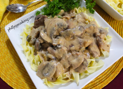 Creamy Beef Stroganoff Recipe