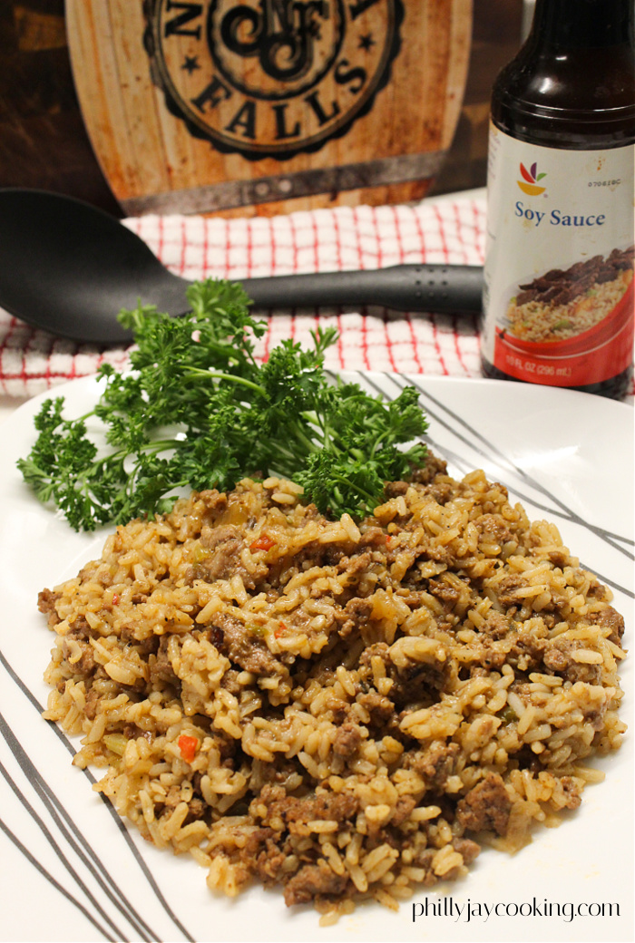 Easy Dirty Rice Recipe (Made with Ground beef & Sausage)