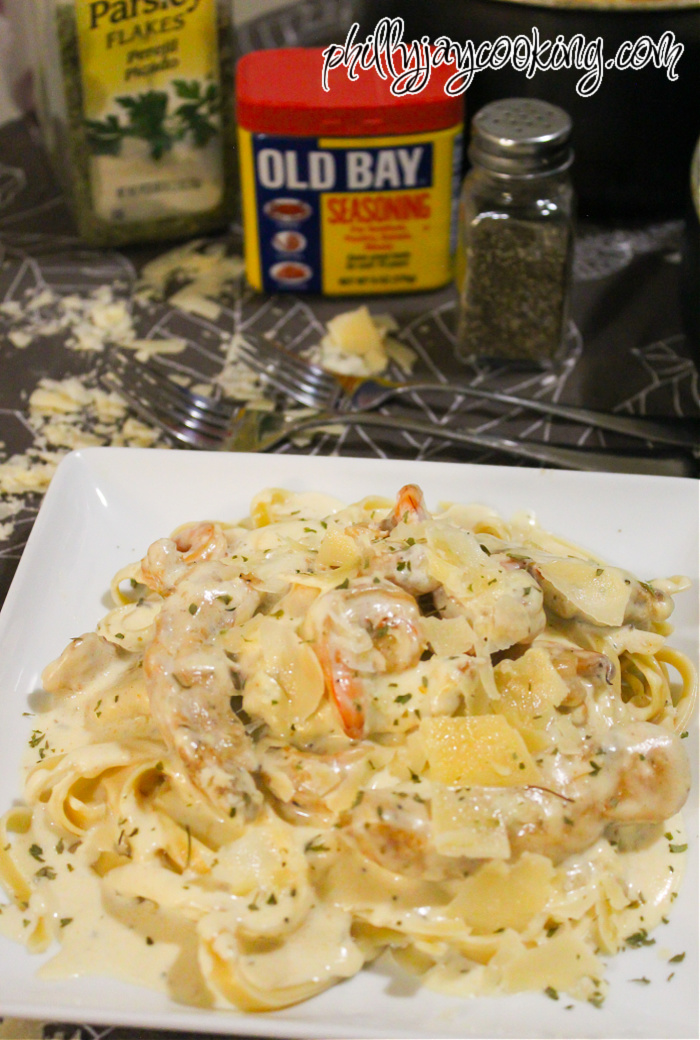 Chicken And Shrimp Alfredo 