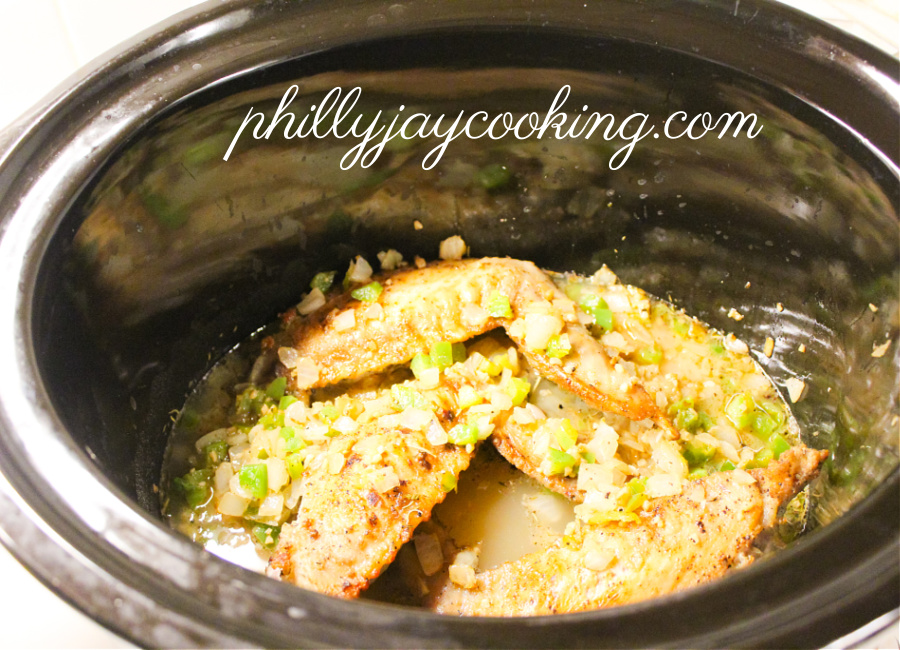 Turkey Wings & Gravy In Slow Cooker