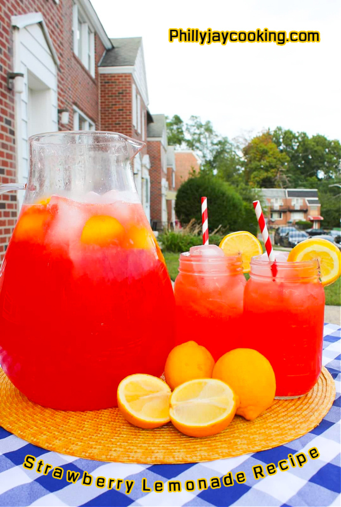 Easy Strawberry Lemonade Recipe