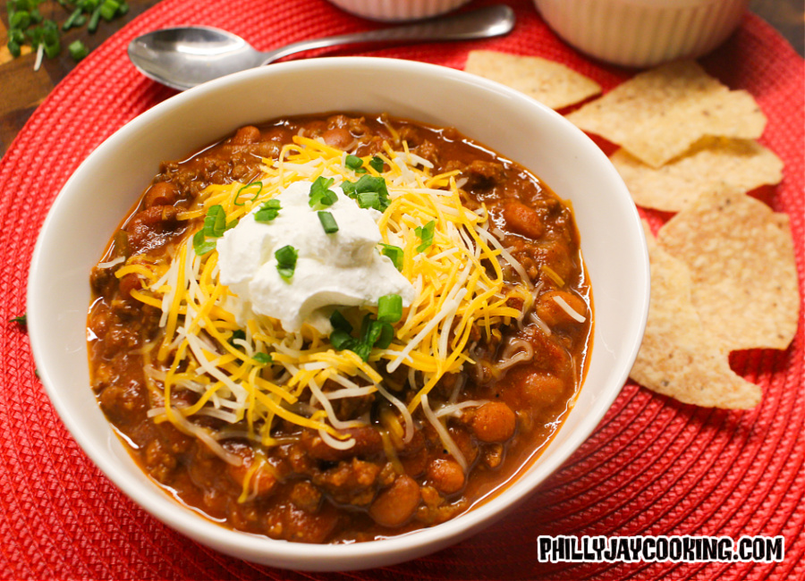 Homemade Beef Chili Recipe