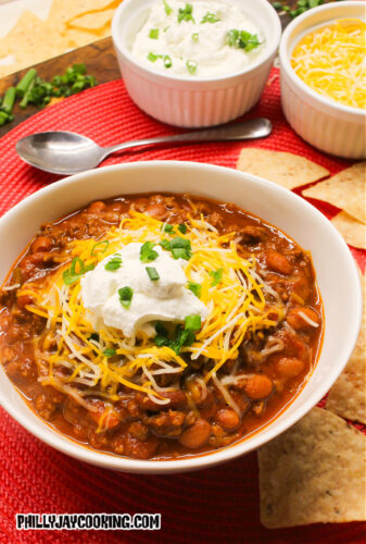 Homemade Beef Chili Recipe