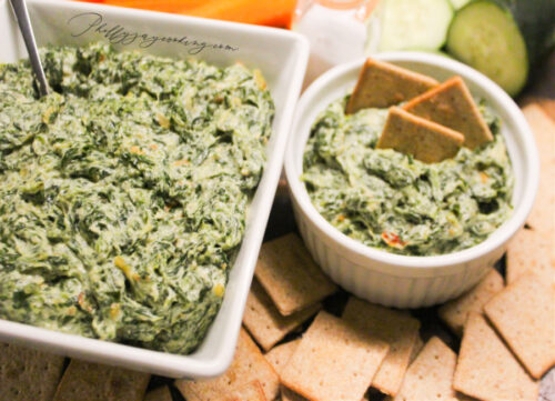 Easy Superbowl Spinach Dip