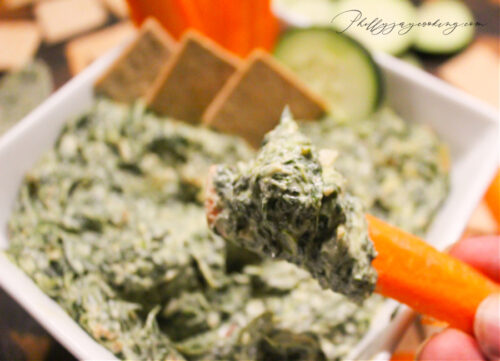 Easy Superbowl Spinach Dip